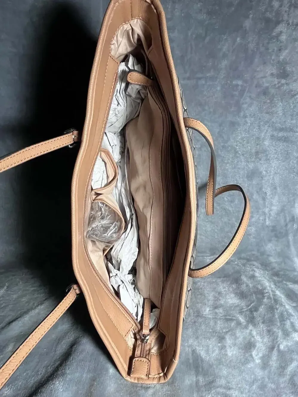 Nine West Floral Butterfly Print Tote Bag